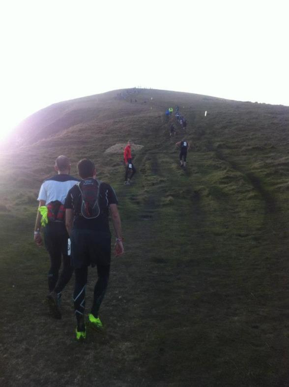 Hills at the Endurance Life Dorset Marathon